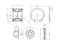 Rear wheel bearing kit (without ABS) thumb
