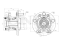Rear hub (with ABS) thumb