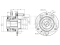 Front hub (with ABS) thumb