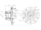 Rear hub (without ABS) thumb