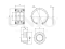 Front wheel bearing kit (without ABS) thumb