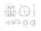 Rear wheel bearing kit (without ABS) thumb