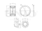Front wheel bearing kit (without ABS) thumb