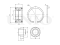 Front wheel bearing kit (with ABS) thumb