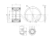 Front wheel bearing kit (without ABS) thumb