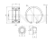 Front wheel bearing kit (with ABS) thumb