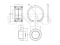 Rear wheel bearing kit (without ABS) thumb