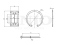 Front wheel bearing kit (without ABS) thumb