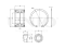 Front/rear wheel bearing kit (with ABS) thumb