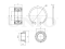 Rear wheel bearing kit (without ABS) thumb