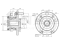 Front hub (with ABS) thumb