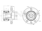 Front hub (with ABS) thumb
