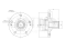 Front wheel hub (without ABS) thumb