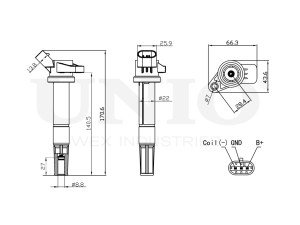 Ignition coil photo