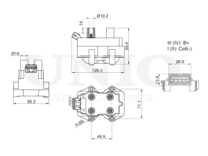 Ignition coil photo