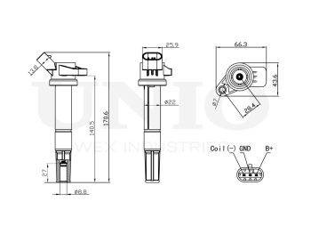 picture of Ignition coil from UNIO