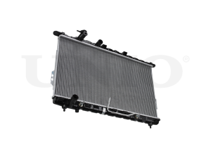 Engine cooling radiator photo