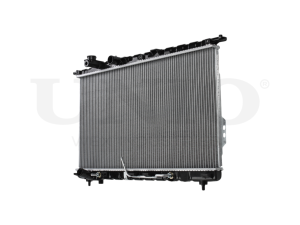 Engine cooling radiator photo