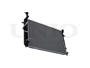 Engine cooling radiator photo