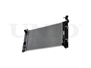 Engine cooling radiator photo