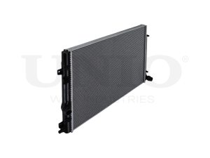 Engine cooling radiator photo