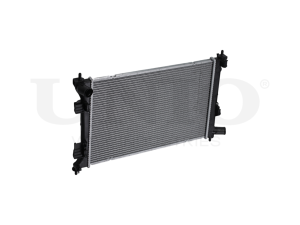 Engine cooling radiator photo