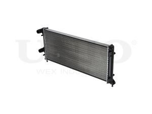 Engine cooling radiator photo