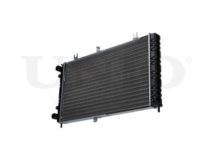 Engine cooling radiator photo