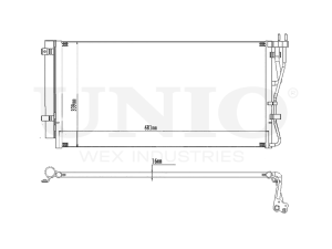 Air conditioning radiator photo