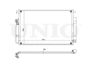 Air conditioning radiator photo