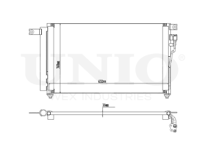 Air conditioning radiator photo