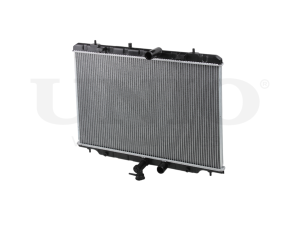 Engine cooling radiator photo