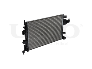 Engine cooling radiator photo