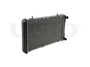 Engine cooling radiator photo