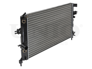 Engine cooling radiator photo