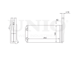 Радиатор отопителя photo