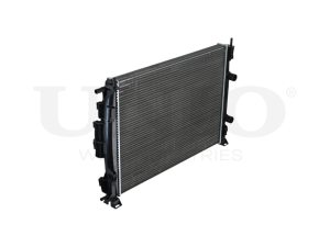 Engine cooling radiator photo