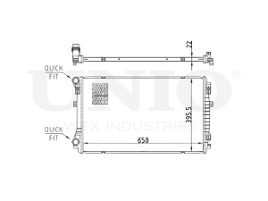Радиатор охлаждения двигателя photo