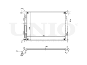 Радиатор охлаждения двигателя photo