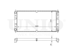 Радиатор охлаждения двигателя photo