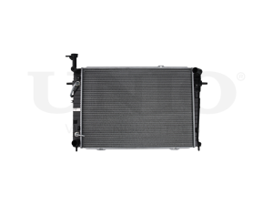 Engine cooling radiator photo
