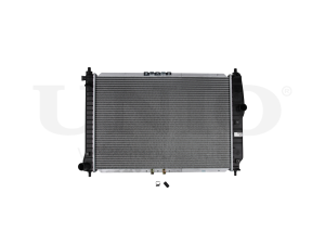 Engine cooling radiator photo