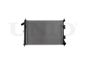 Engine cooling radiator photo