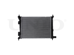 Engine cooling radiator photo