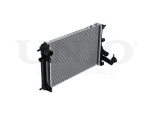 Engine cooling radiator photo