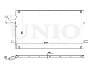 Air conditioning radiator photo