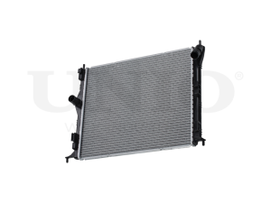Engine cooling radiator photo