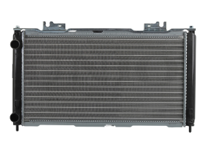 Engine cooling radiator photo