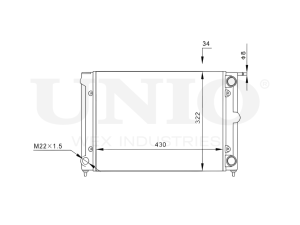 Радиатор охлаждения двигателя photo