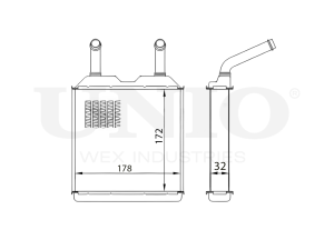 Радиатор отопителя photo